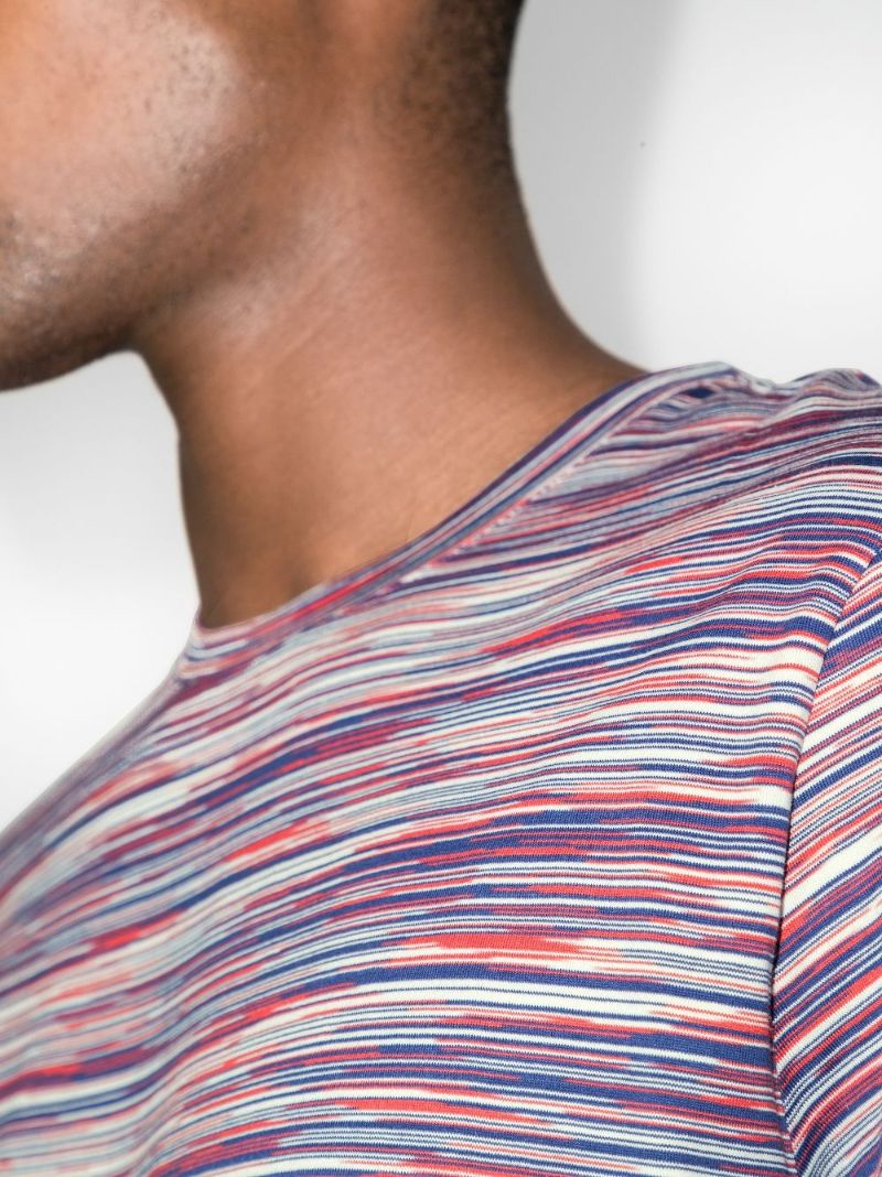 Striped Crew-neck T-shirt