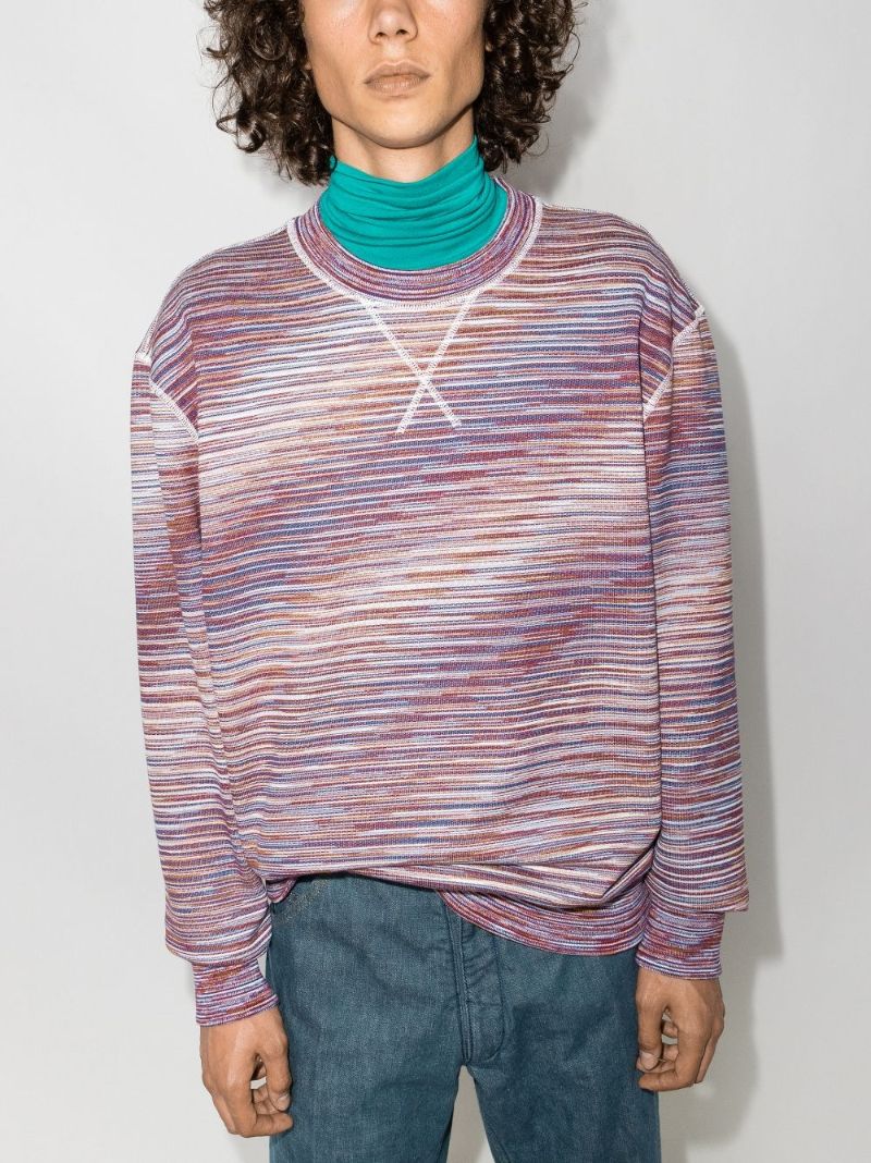 Striped Cotton Sweater