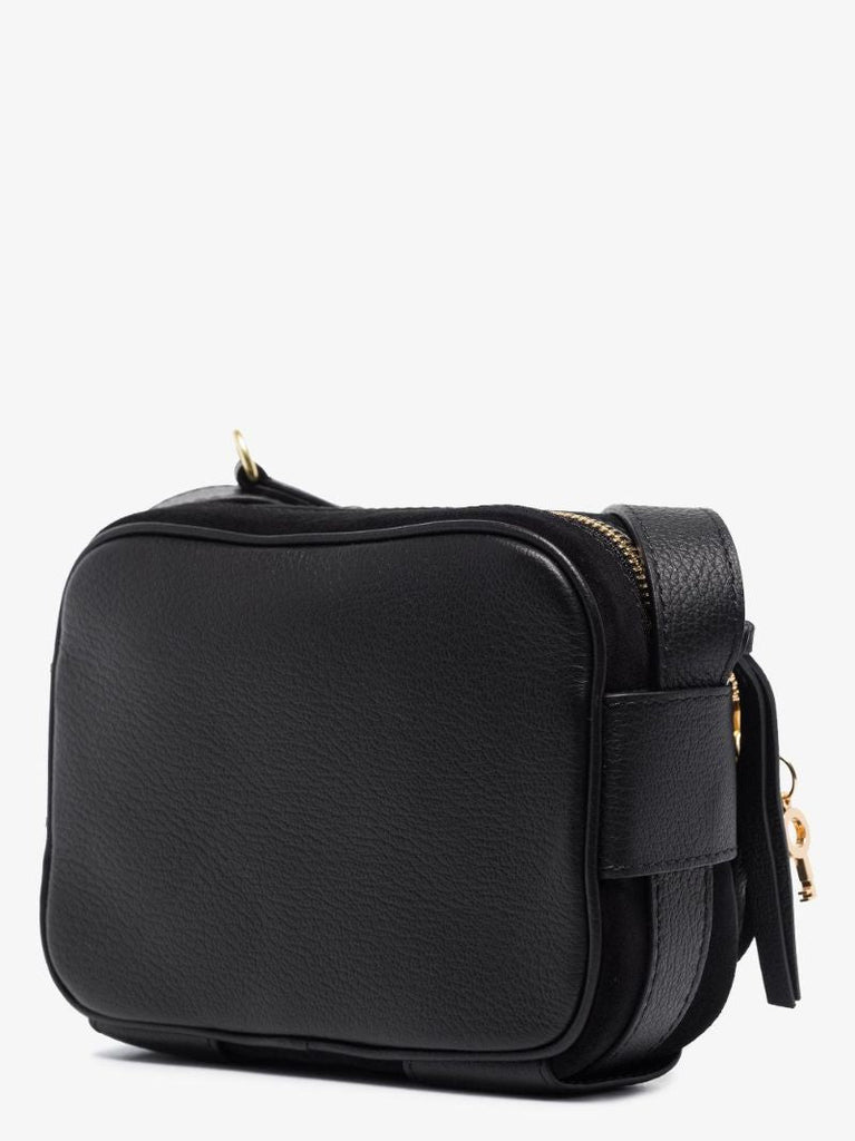 Black Hana Camera Cross Body Bag