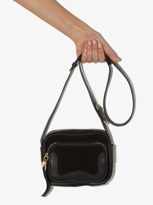 Black Hana Camera Cross Body Bag