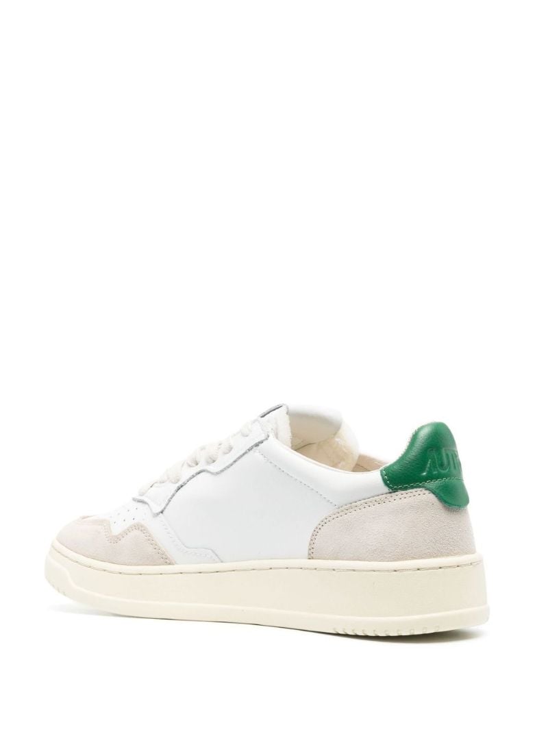 White Medalist Low-top Sneakers
