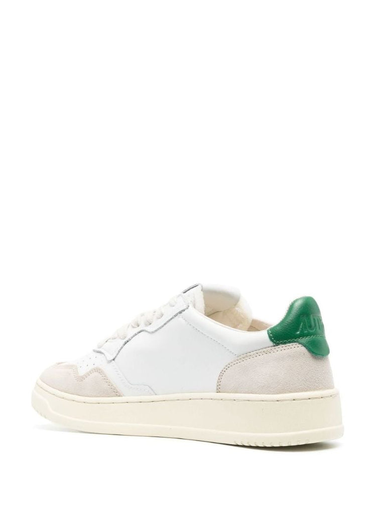 White Medalist Low-top Sneakers