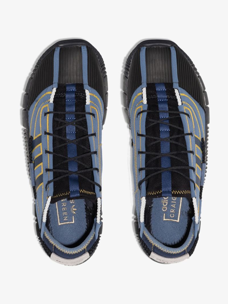 X Craig Green Blue Scuba Phormar Low Top Sneakers