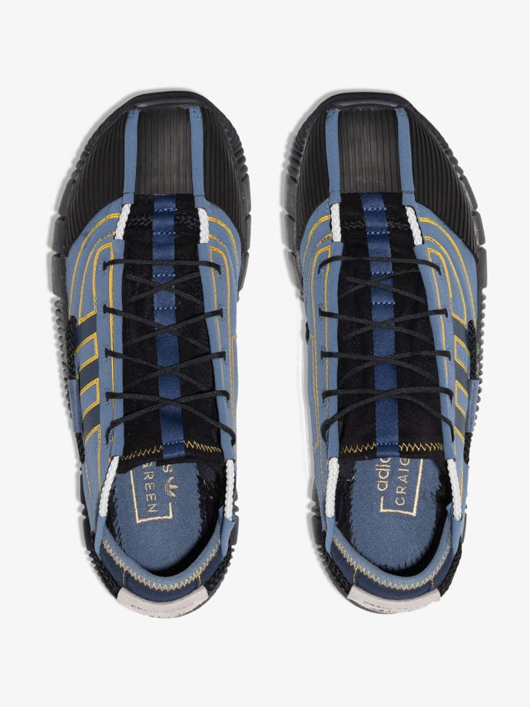 X Craig Green Blue Scuba Phormar Low Top Sneakers