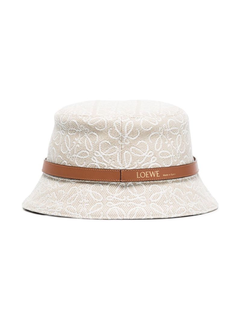 Neutral Anagram Cotton Bucket Hat