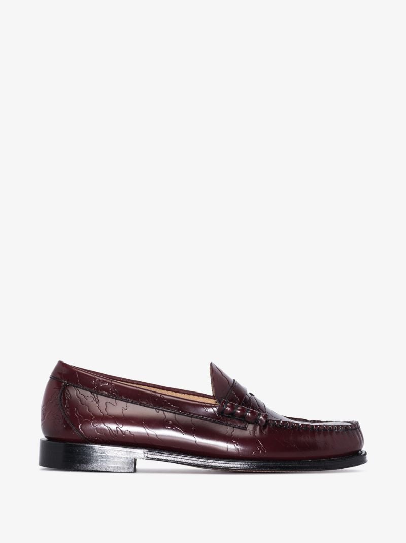 X Maharishi Brown Weejuns Larson Leather Loafers