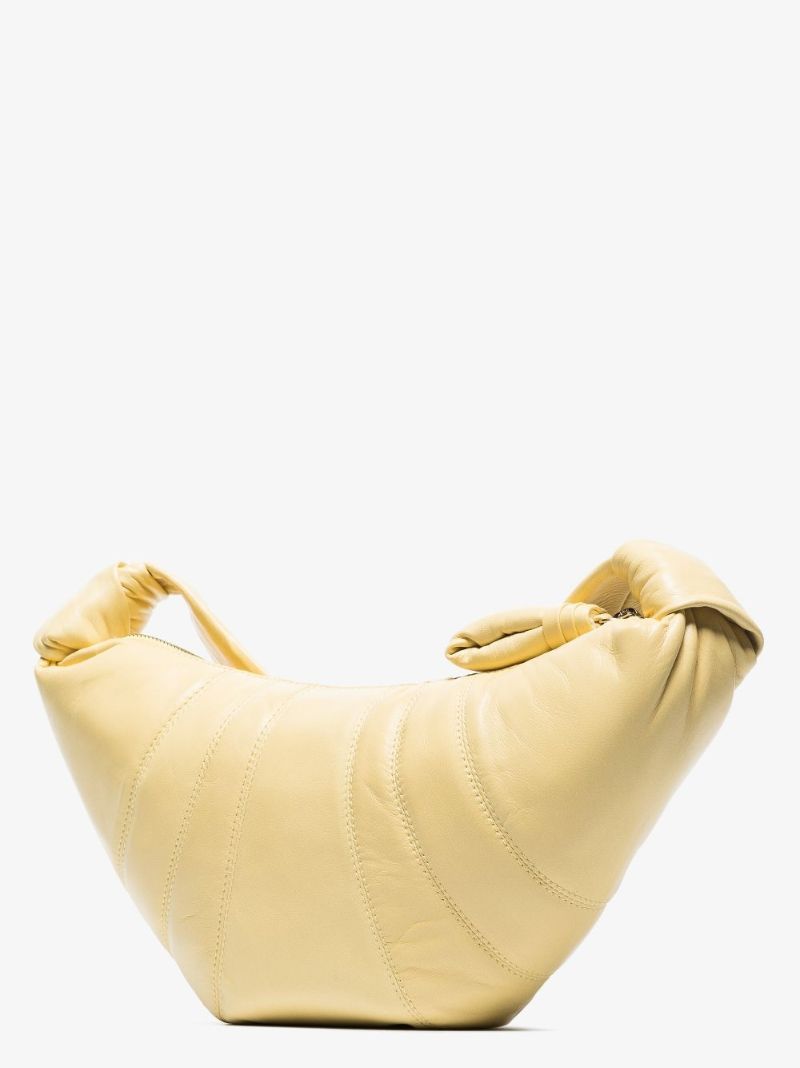 Croissant Leather Shoulder Bag