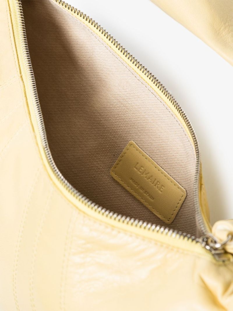 Croissant Leather Shoulder Bag