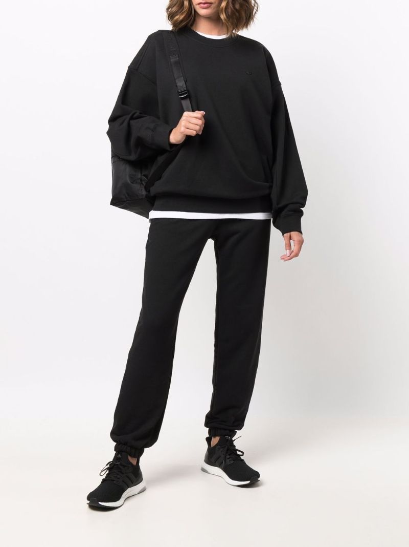 Essential Trefoil Logo-patch Sweatshirt