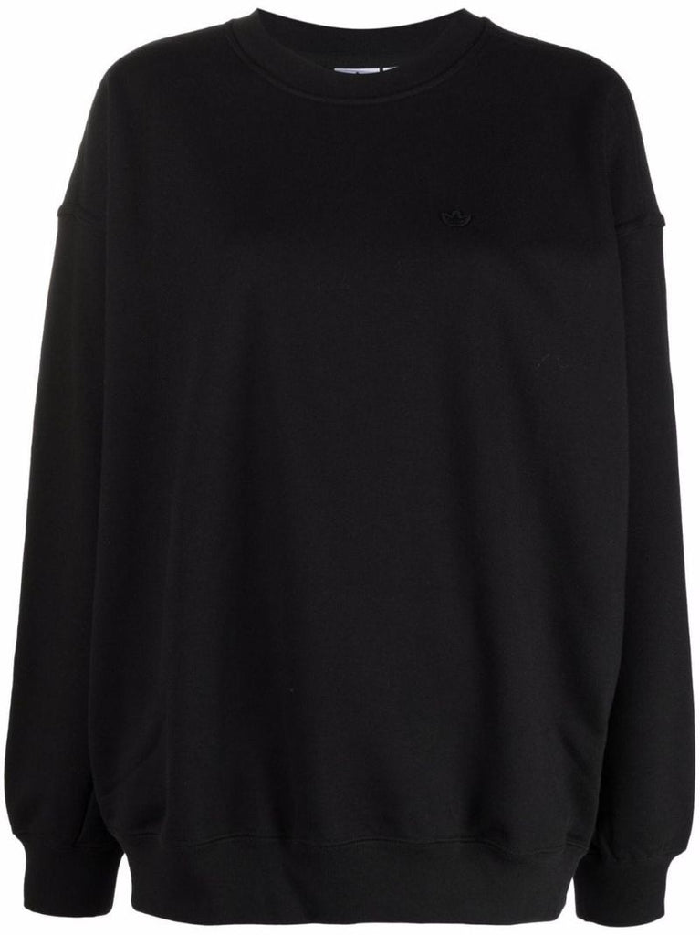 Essential Trefoil Logo-patch Sweatshirt