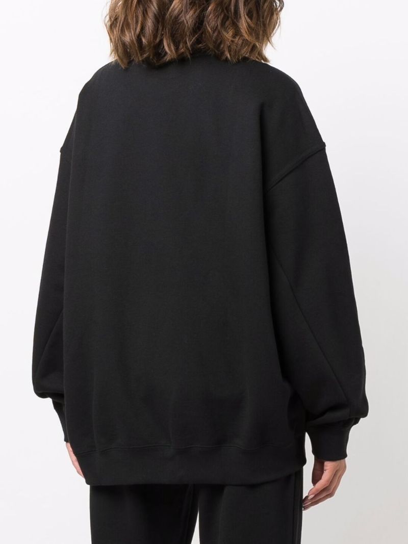 Essential Trefoil Logo-patch Sweatshirt