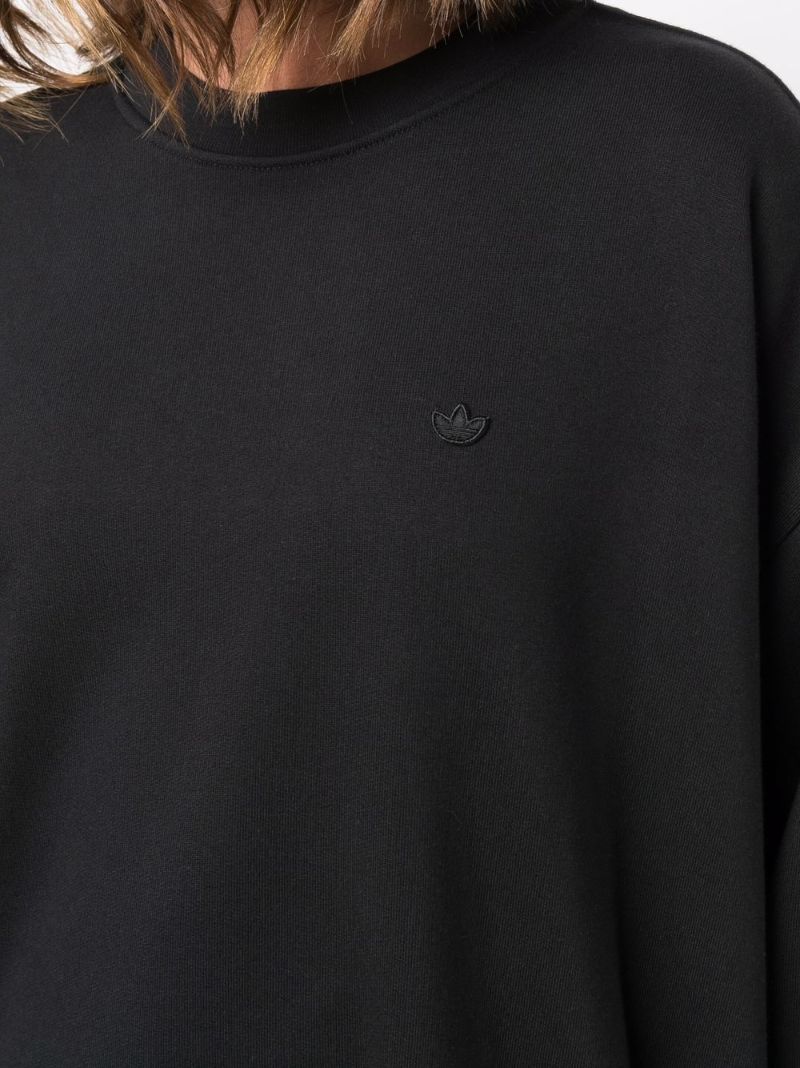 Essential Trefoil Logo-patch Sweatshirt