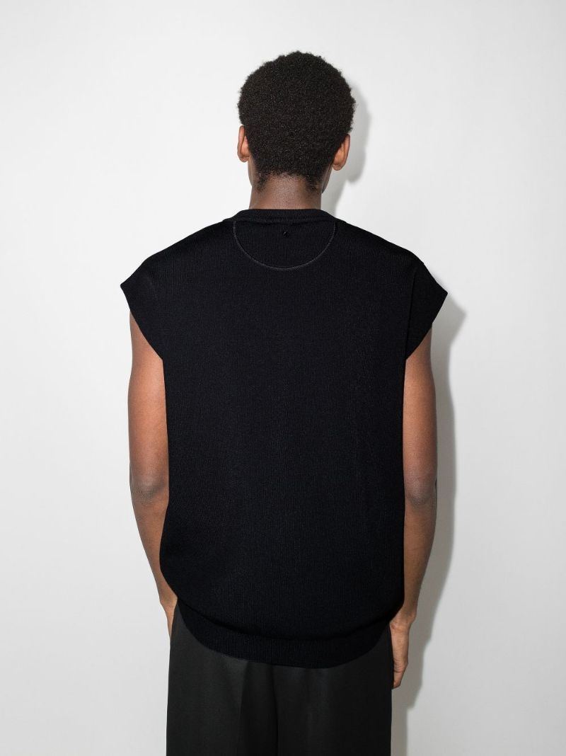 Cutout Sweater Vest