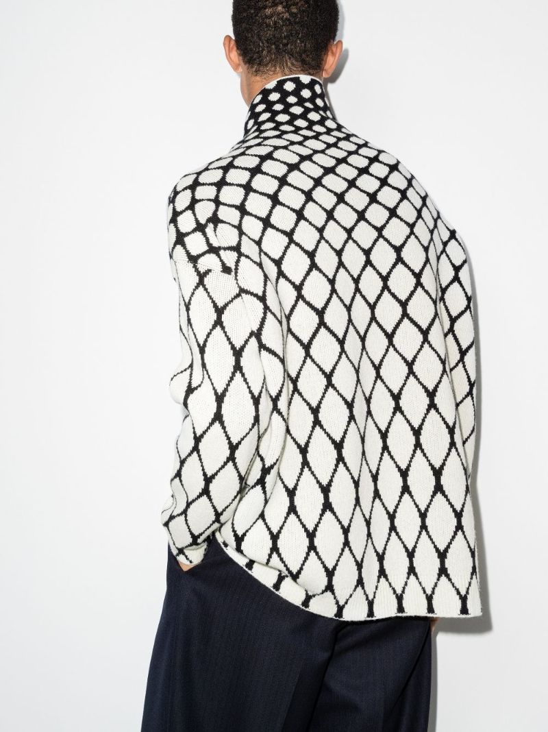 Oversized Wool Turtleneck Sweater
