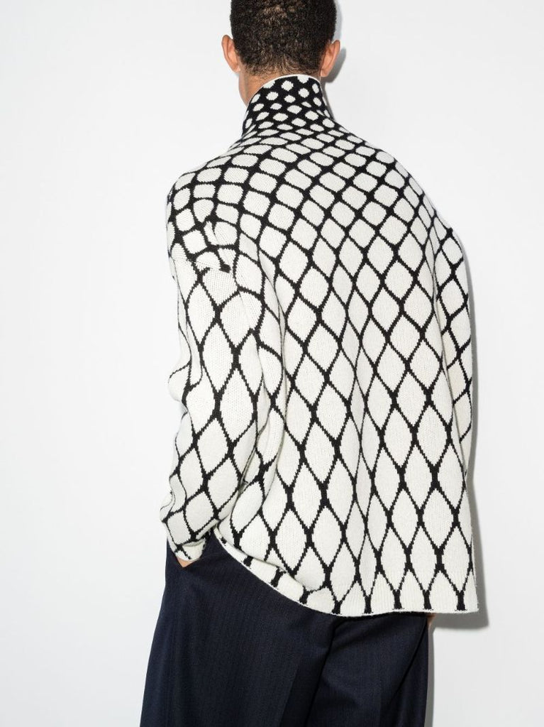 Oversized Wool Turtleneck Sweater