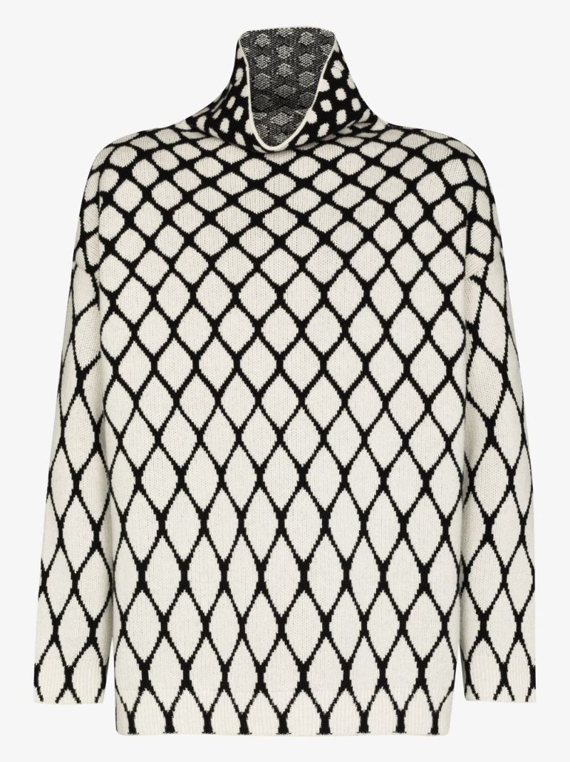 Oversized Wool Turtleneck Sweater