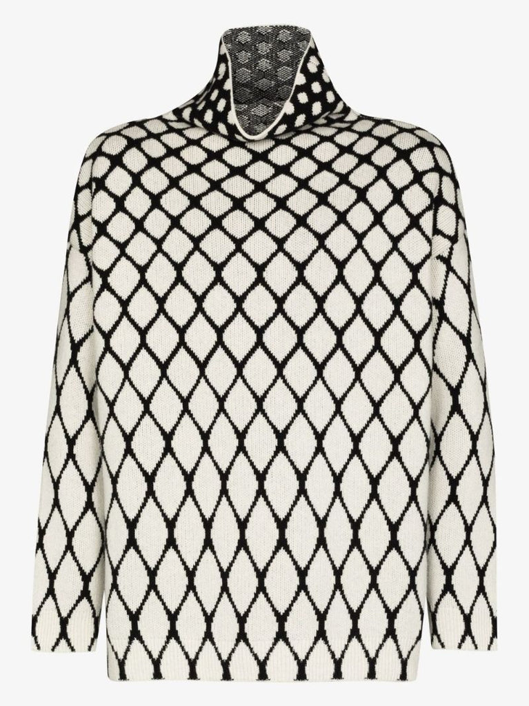 Oversized Wool Turtleneck Sweater