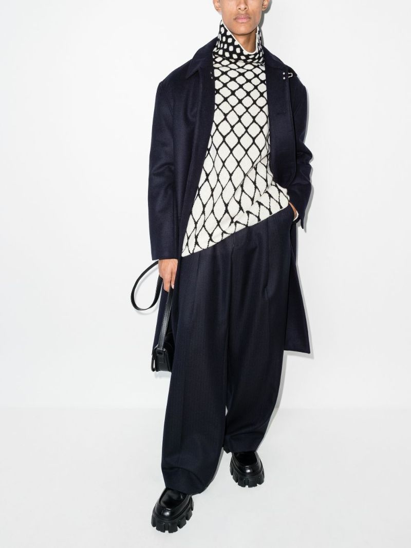 Oversized Wool Turtleneck Sweater