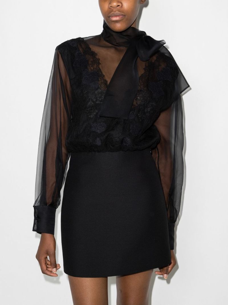 Organza Mini Dress
