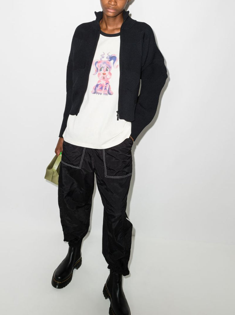 Monster Print Cotton T-shirt