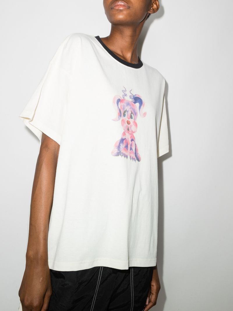 Monster Print Cotton T-shirt