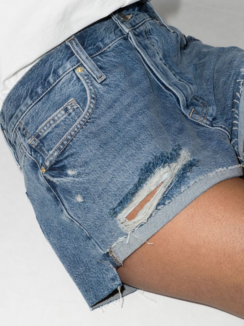 Le Grand Garcon Denim Shorts