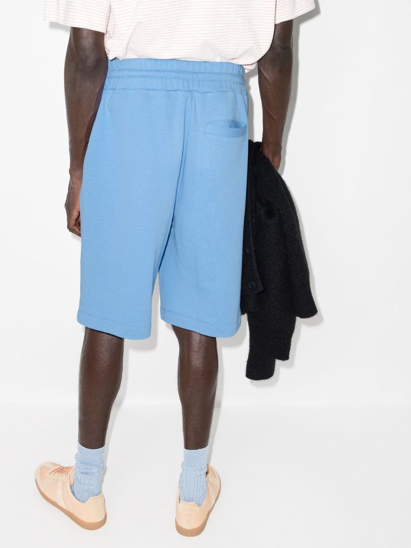 Logo Cotton Track Shorts