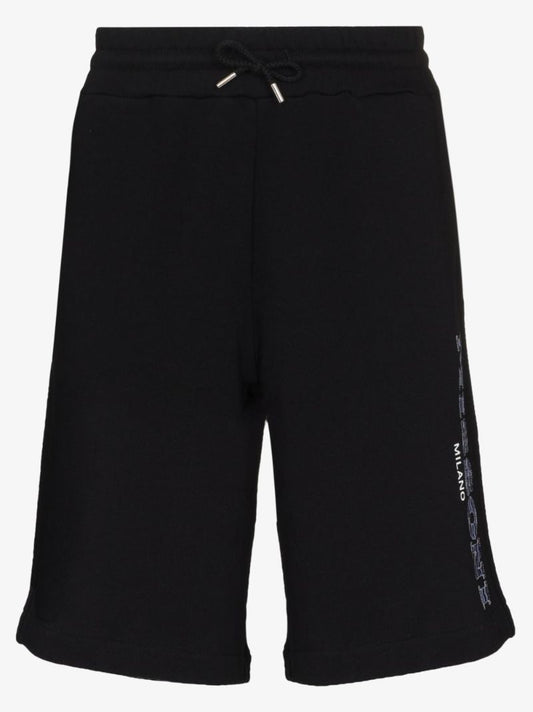 Logo Cotton Track Shorts