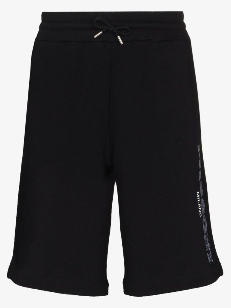 Logo Cotton Track Shorts