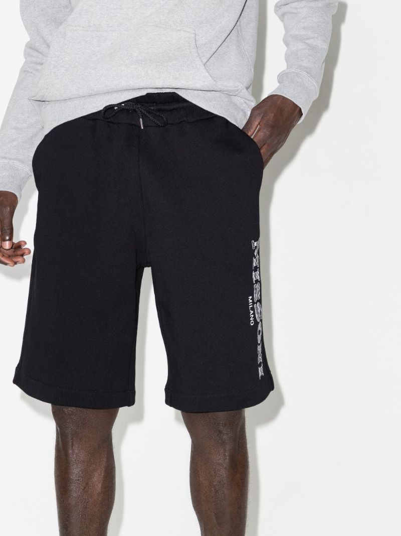 Logo Cotton Track Shorts