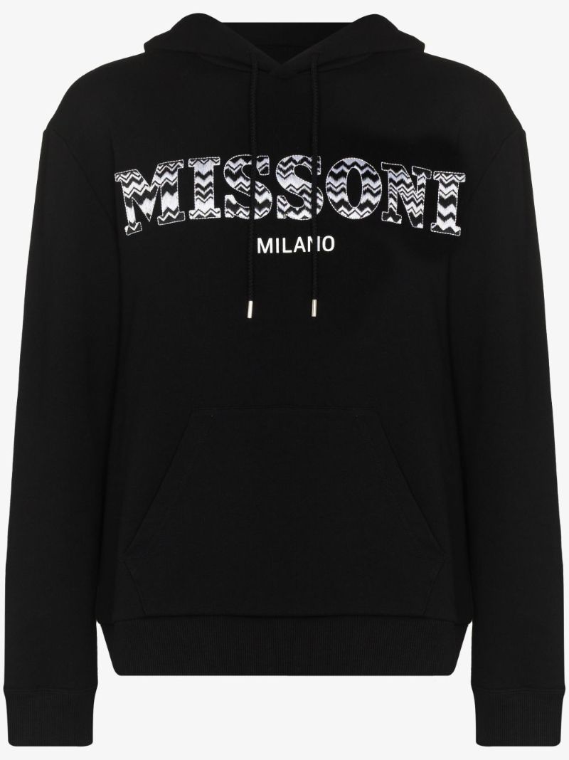 Logo Cotton Hoodie