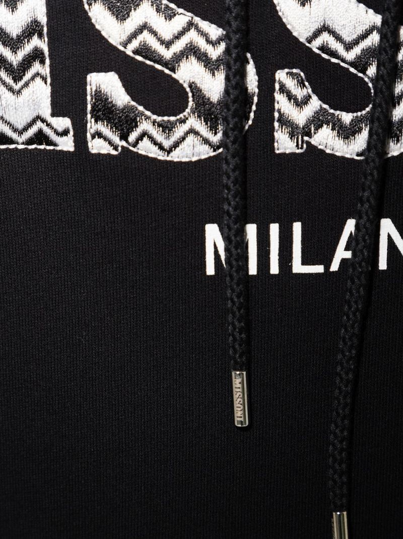 Logo Cotton Hoodie