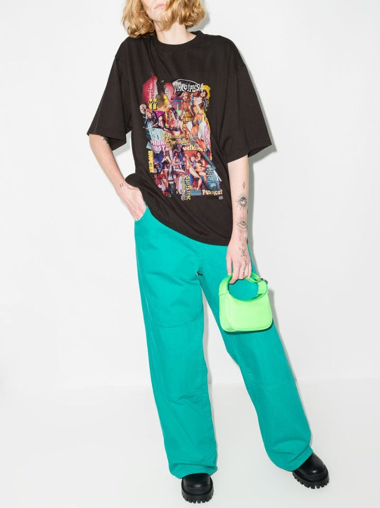Movie Collage Cotton T-shirt