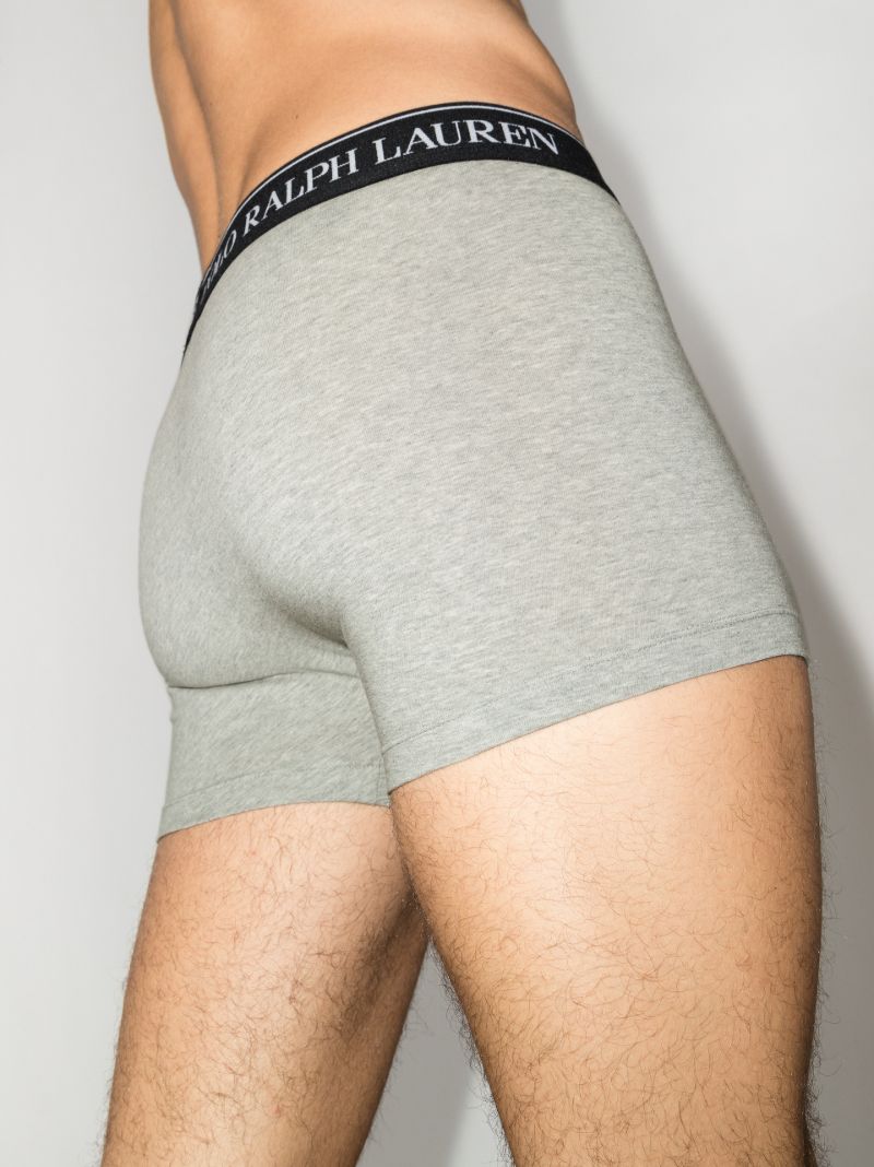 Logo Cotton Boxer Briefs Set