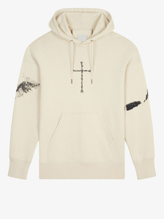 Oversized Printed Hoodie