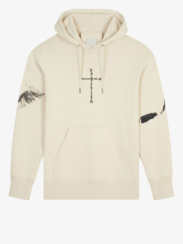 Oversized Printed Hoodie