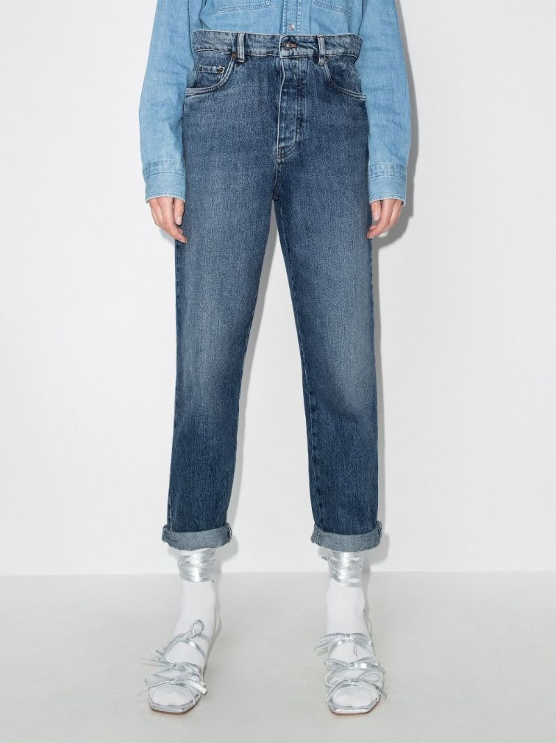 Paper Bag Waist Jeans
