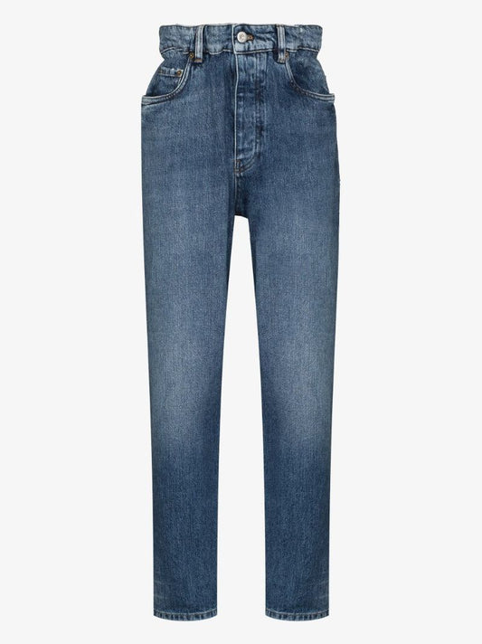 Paper Bag Waist Jeans