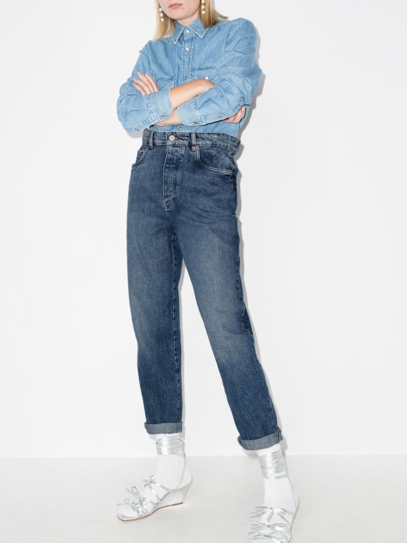 Paper Bag Waist Jeans