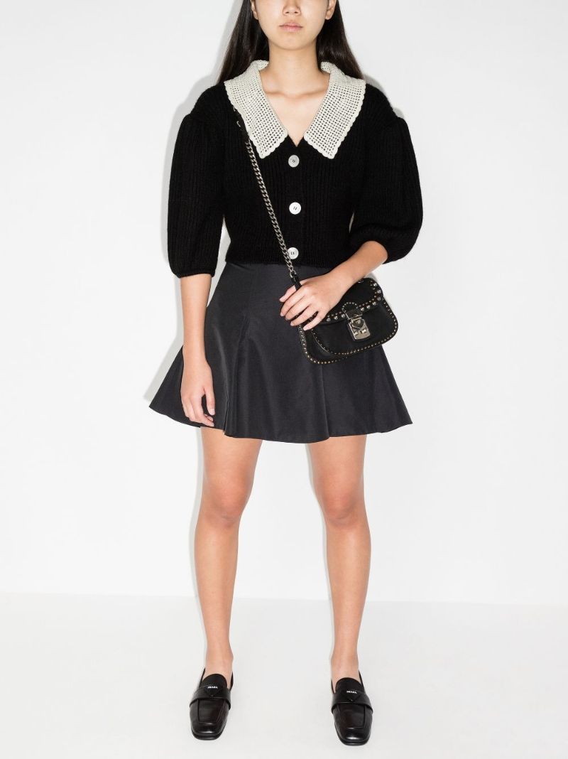 Crochet Collar Cardigan