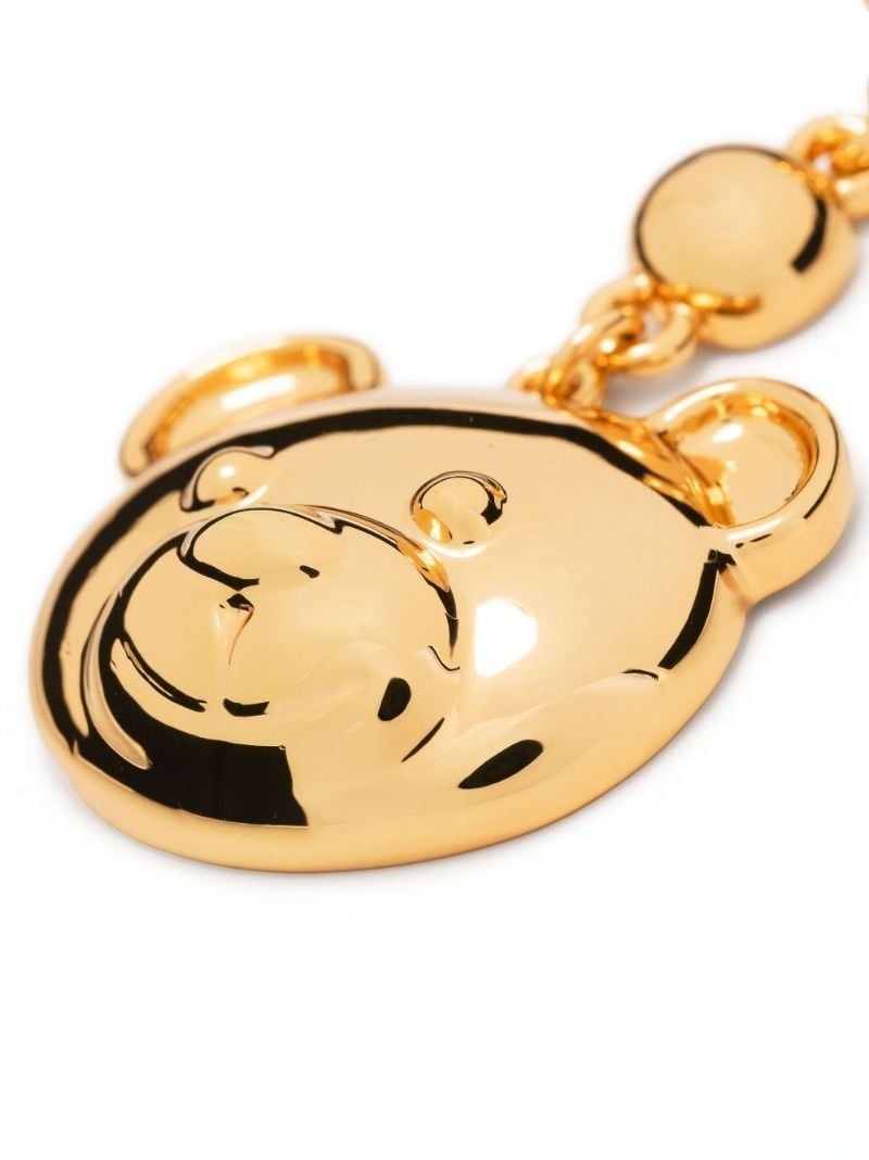 Gold-tone Teddy Bear Drop Earrings