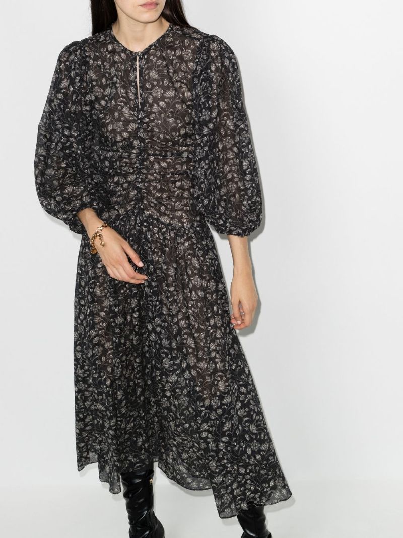 Mariana Floral Midi Dress