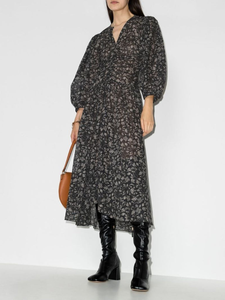 Mariana Floral Midi Dress