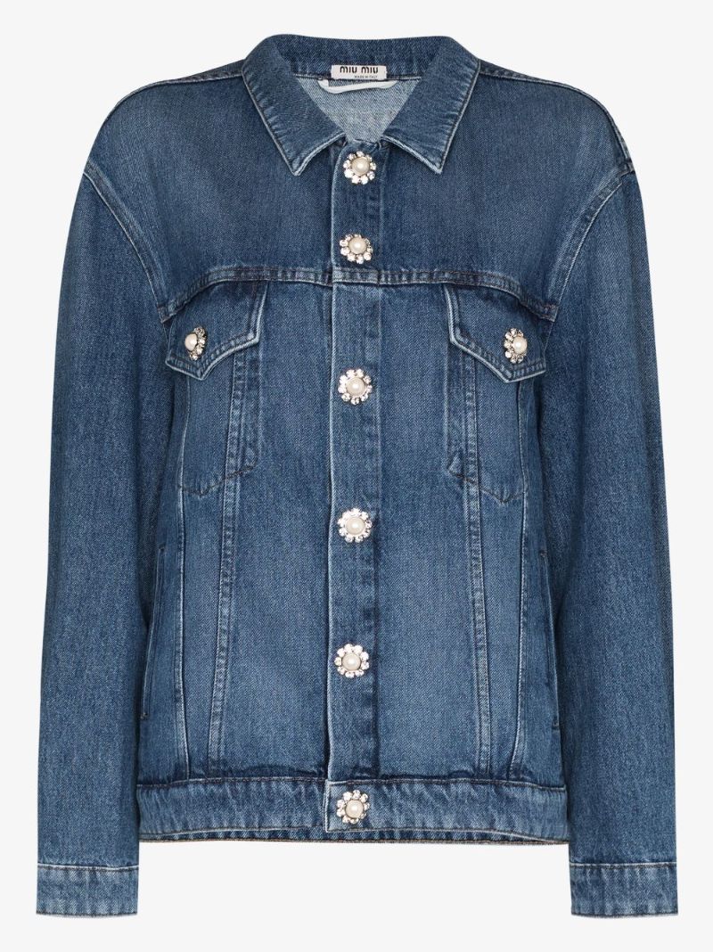 Pearl Button Denim Jacket