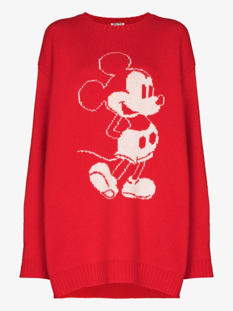 Mickey Mouse Mini Sweater Dress