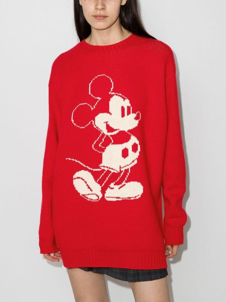 Mickey Mouse Mini Sweater Dress