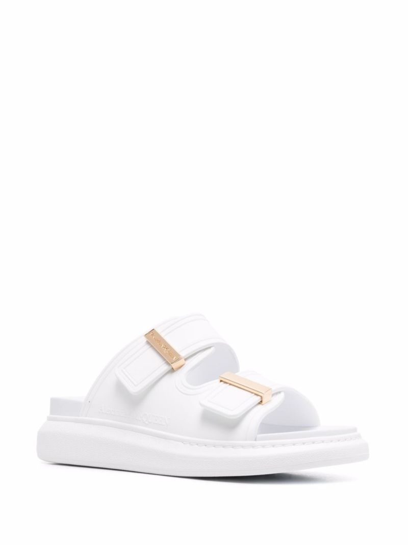 White Hybrid Flatform Slides