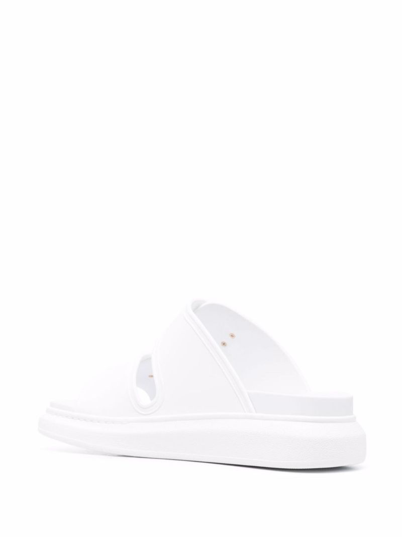 White Hybrid Flatform Slides
