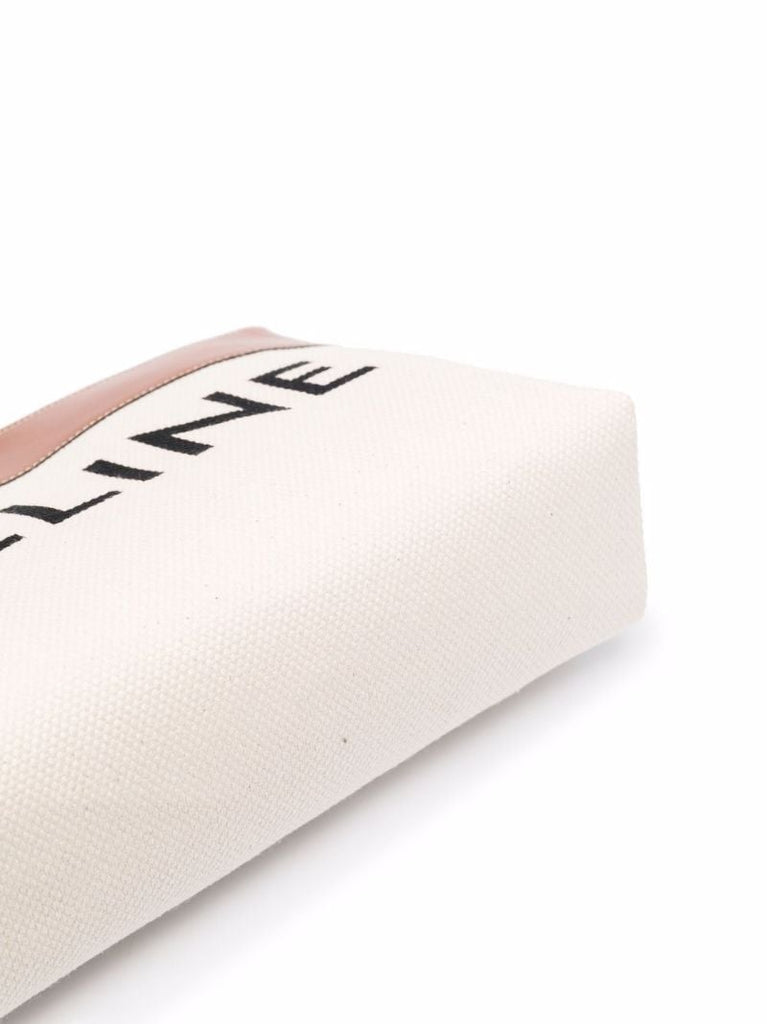 Neutral Marin Logo Print Pouch