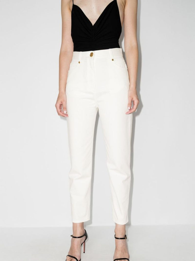 Slouchy Boyfriend Straight Leg Jeans